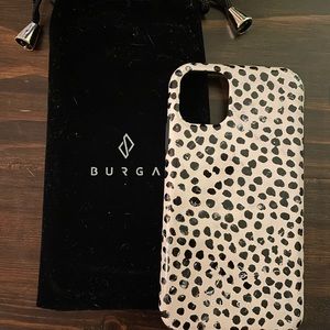 iPhone 11 Hardshell Case | Burga | Almond Latte (Cheetah Print)